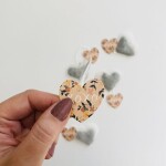 TEA HERITAGE Zelený čaj s jasmínem Heart xoxo – 5 ks, multi barva