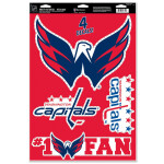 Wincraft Samolepka Washington Capitals NHL Multi-Use Set (4 ks)% 1 ks