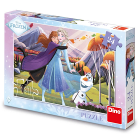 Puzzle Frozen: Objetí 24 dílků