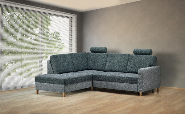 FAGUS Rohová sedací souprava SANDRA - s područkami - AKČNÍ VARIANTA PROVEDENÍ: 2 sedák ROZKLAD + roh + 1 PEVNÁ - kateg.0