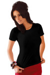 Dámské tričko Carla black plus - BABELL černá 3XL