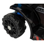 Mamido Dětský elektrický traktor G320 s radlicí modrý