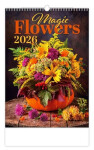 Kalendář nástěnný 2026 - Magic Flowers