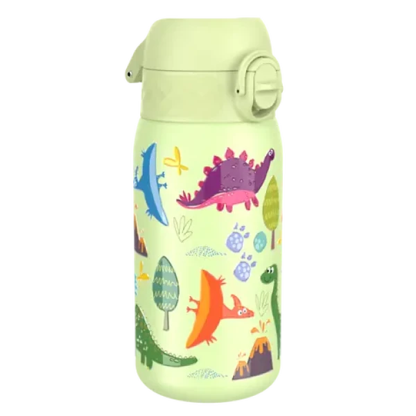 Ion8 Leak Proof Dětská Nerezová láhev Dinosaurs 400 ml (0619098087949)