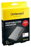 Intenso Premium Edition 256GB / Externí SSD / 1,8" / USB 3.0 / čtení 320 MB/s (3823440)