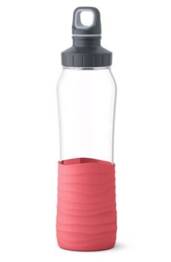 Emsa Drink2Go Skleněná láhev 0.7 l korálová (N3100400)
