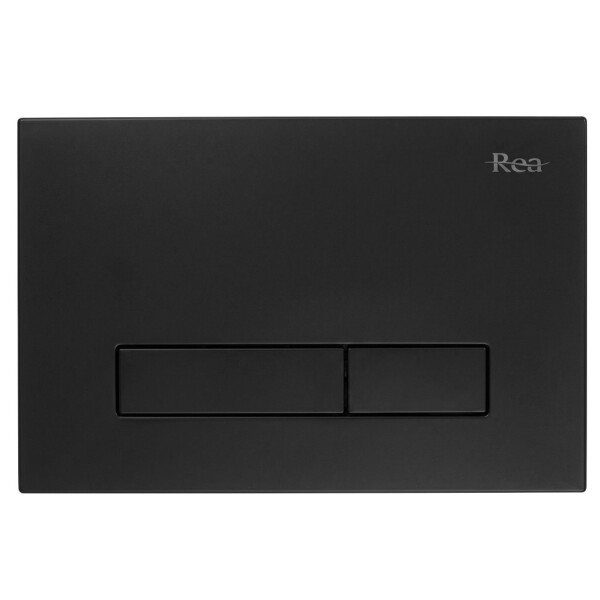 REA - Ovládací tlačítko k podomítkovým systémům WC HD K011A-Q and Slim 024N Black REA-E0633