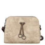 Stylová dámská crossbody kabelka Nikola, béžová