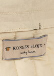 Konges Sløjd Sedačka na kolo pro panenky Cherry, krémová barva, textil