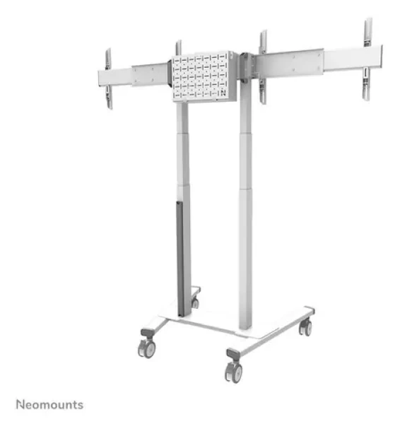 Neomounts MOVE ADM-875WH2 bílá / Adaptér pro 2 displeje / 42-65" / VESA 100x100-800x400 / nosnost 40kg/displej (ADM-875WH2)