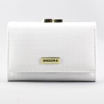 Luxusní dámská kožená peněženka Gregorio Aisha, bílá