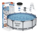 Bestway Bazén Bestway Steel Pro MAX 3,66x1m bílý 56418