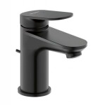 DURAVIT - Wave Umyvadlová baterie s výpustí, matná černá WA1010001046
