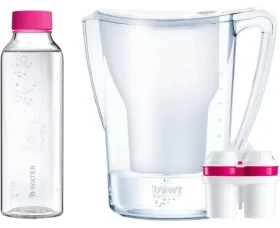 BWT Penguin MEI 2,7 l bílá / Filtrační konvice / hořčíkový mineralizér / + skleněná láhev (9022000019678)
