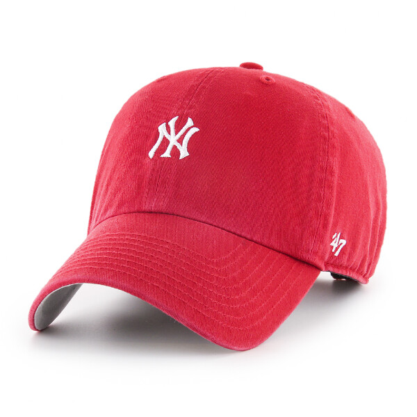 47 Brand Pánská kšiltovka New York Yankees MLB BASE RUNNER ’47 Clean Up Red