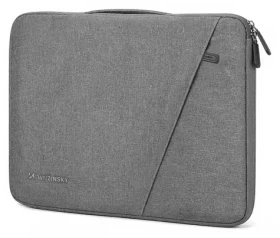 Wozinsky WTNP-14G šedá / Brašna na notebook / 13-14" / výsuvná rukojeť