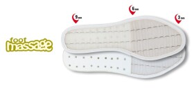 Stélka Cofra FOOT MASSAGE velikost 39, pracovní vložky