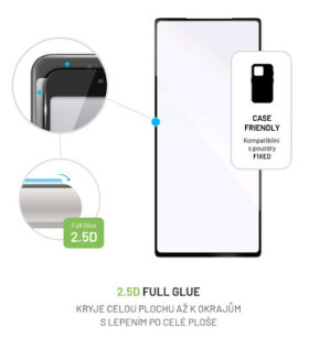 FIXED Full-Cover pro Google Pixel 6a, lepení přes celý displej, černé FIXGFA-1014-BK