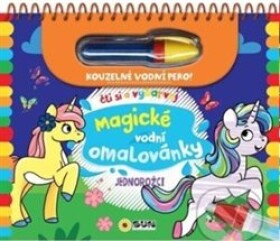 Magické vodní omalovánky- jednorožci