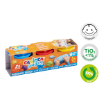 Carioca modelovací hmota Baby Do 1+, 3 × 75 g, mix barev