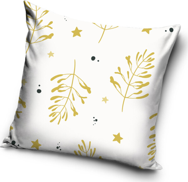 Vánoční polštářek Bílé Kouzlo Jmelí