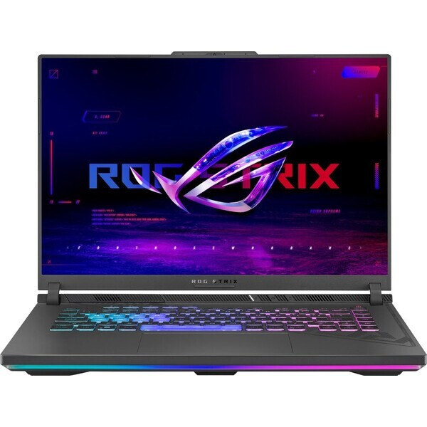 ASUS ROG Strix G16 šedá / 16" 2560x1600 / Intel Core I9-14900HX 1.6GHz / 32GB / 1TB SSD / NV RTX4060 8GB / W11H (G614JVR-N4005W)