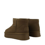 Dámské kožené boty Solo Soprani Couture Hugh Platform olive SSW421P05 06 dámské 39