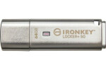 Kingston IronKey Locker+ 50 64GB / Flash Disk / USB 3.0 / čtení: až 145MBs / zápis 115MBs / AES (IKLP50/64GB)