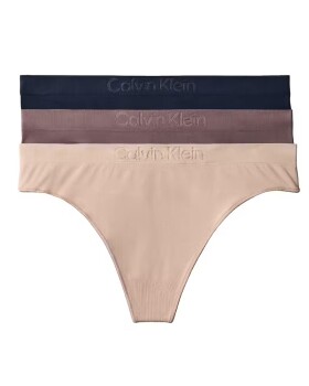 Dámská bezešvá tanga Calvin Klein QD52113