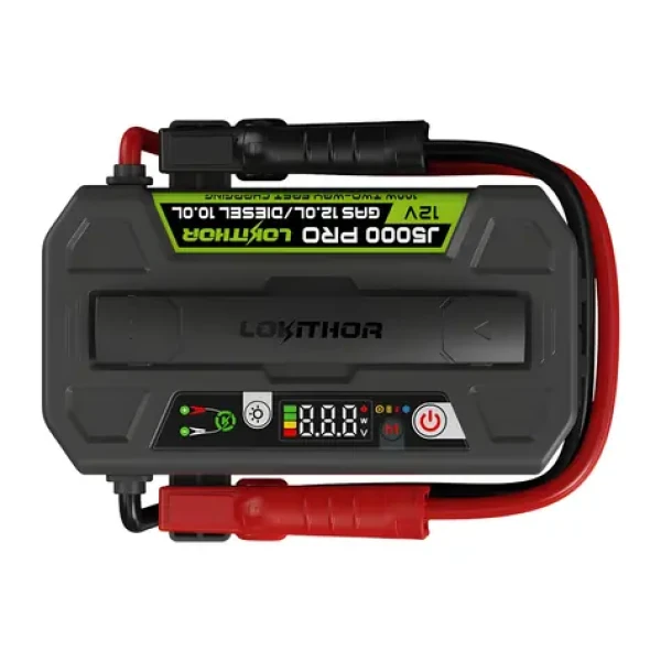 LOKITHOR J5000 PRO / Startovací zdroj / 12 V / 5000 A / 99,84 Wh (J5000 PRO)