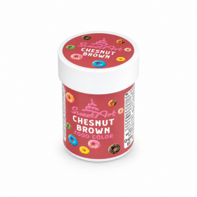 Gelová barva SweetArt Chestnut Brown (30 g)