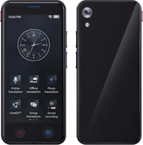 Ectaco Anobic AI A40 hlasový překladač / WiFi / Hotspot / SIM / AI + ChatGPT/ 2000mAh (ECTANB40G)