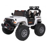 Mamido Elektrické autíčko Extreme Sport 4x4 s proměnlivou velikostí bílé