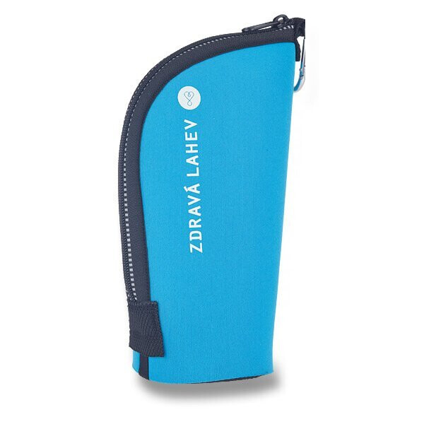 Termoobal na zdravou láhev Cabrio, reflex, modrý 0,5l