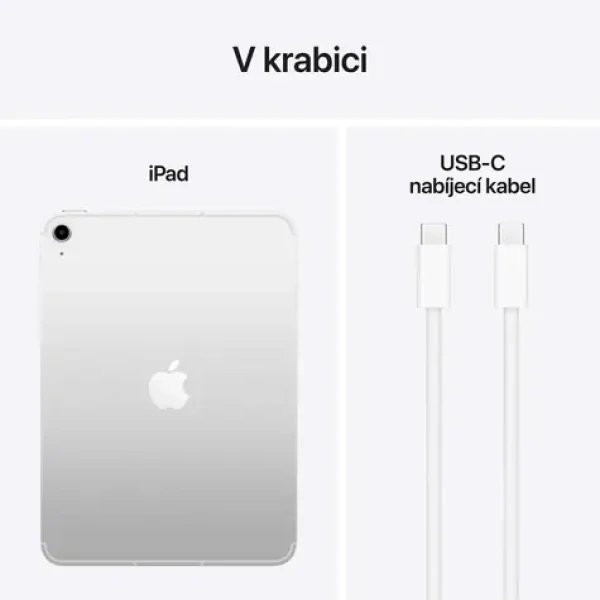Apple iPad 11" 11.gen. (2025) Wi-Fi + Cellular 512GB stříbrná / 11" / 2360x1640 / Wi-Fi + Cellular / 12MP+12MP / iPadOS (MD7P4HC/A)