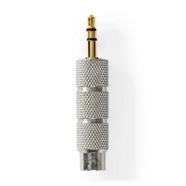 Nedis Stereo audio adaptér jack 3.5 mm (M) - jack 6.35 mm (F) stříbrná / pozlacený (CATB22935GD)