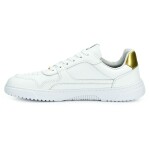 Be Lenka Barebarics Zing White & Gold leather