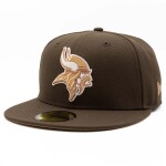 New Era Pánská kšiltovka Minnesota Vikings NFL Walnut XLV Anniversary 59FIFTY Fitted Velikost: 7 3/8