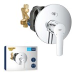 GROHE - QuickFix Start Vanová baterie pod omítku s tělesem, chrom 23558002