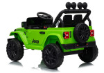 Mamido Elektrické autíčko Jeep Rubicon 24 V 2x200 W zelené