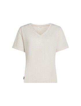 ICEBREAKER Wmns Mer 150 Tech Lite SS Relax V Neck Tee, Ecru Hthr velikost: L