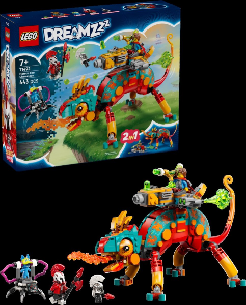 LEGO® DREAMZzz™ 71492 Mateo a jeho ohnivý chameleon - LEGO® Functions