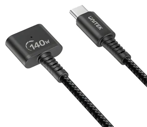 Unitek Nabíjecí kabel USB-C - MagSafe 3 / Nabíjecí kabel / 140W / 1 m (C14121BK-1M)