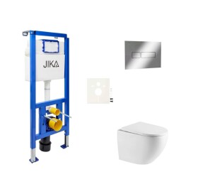 Závěsný WC set do lehkých stěn / předstěnová SAT SIKOJSTOR67CR SIKOJSTOR67CR