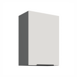 Horní skříňka Aria ANT 50 G-72 1F Barva korpusu: Antracit, Barva dvířek: WH - Crystal white AFM