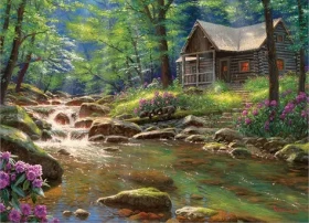 COBBLE HILL Puzzle Rybářská chata
