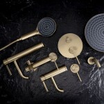 REA - Vanová baterie FOSTER Gold Brush REA-B6445