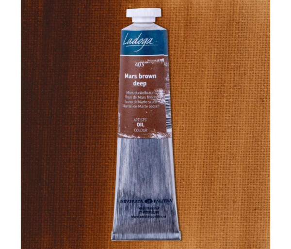 Nevskaya Palitra 1204403 Ladoga oil 46 ml hnědá tmavá Mars 403