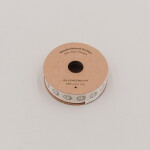 Eulenschnitt Bavlněná stuha Smileys – 5 m, krémová barva, textil