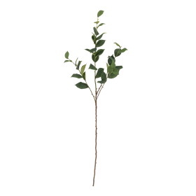 Bloomingville Umělá květina Eucalyptus Green 110 cm, zelená barva, plast